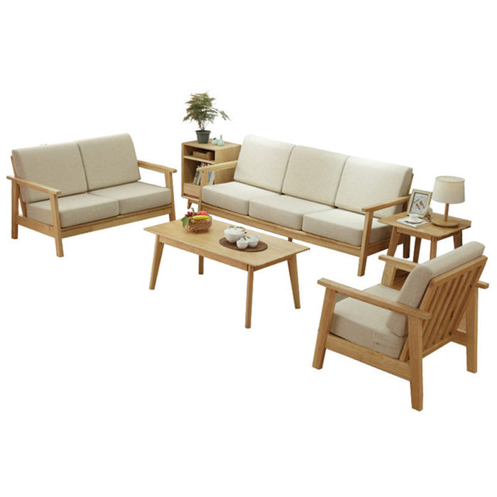 OAKLEY HILTON Modern Japanese Sofa American Hard Wood ( 2 Colour )