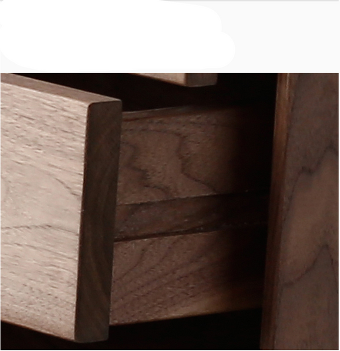ANGELINA CONRAD Dresser Scandinavian 6 Chest of Drawer Nordic Solid Wood