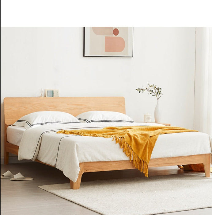 WAREHOUSE SALE EVA BRYSON Japanese Nordic Bed Single / Queen Bed Solid Wood ( Discount Price from $1099 )