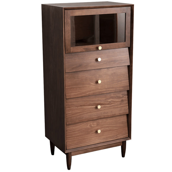 NOLAN American Pine Wood Chest of Drawers Cabinet
