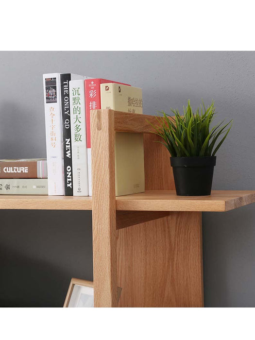 CAMILLE RITZ Japanese Display Shelves Solid Wood Nordic