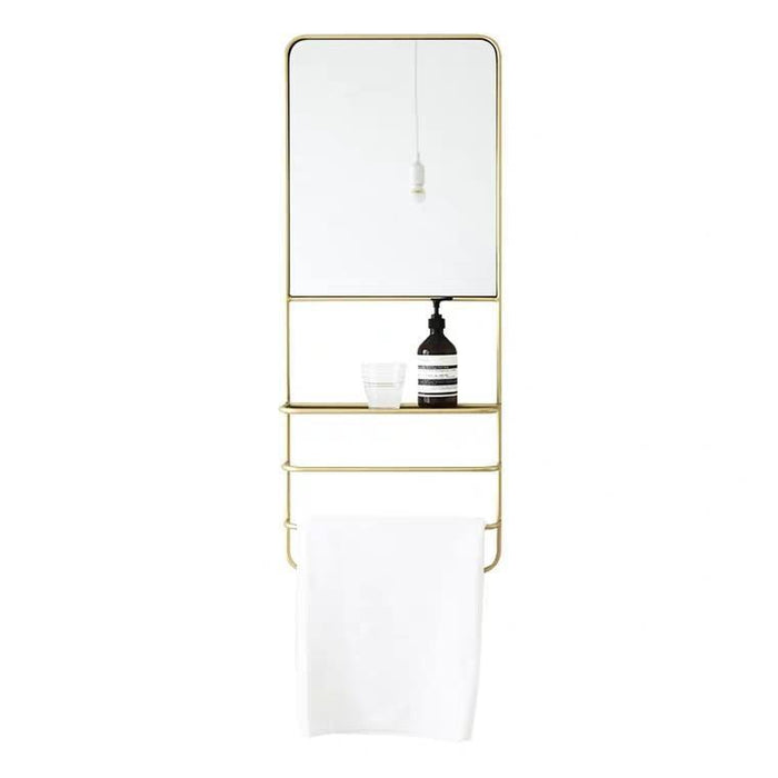 KAYLEE Modern Wall Mirror Hanging Shelf
