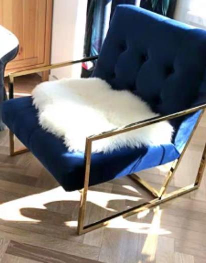 IVY Luxury Gold Accent Armchair
